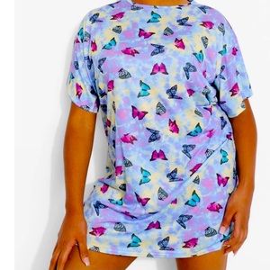 Butterfly/ tie dye dress